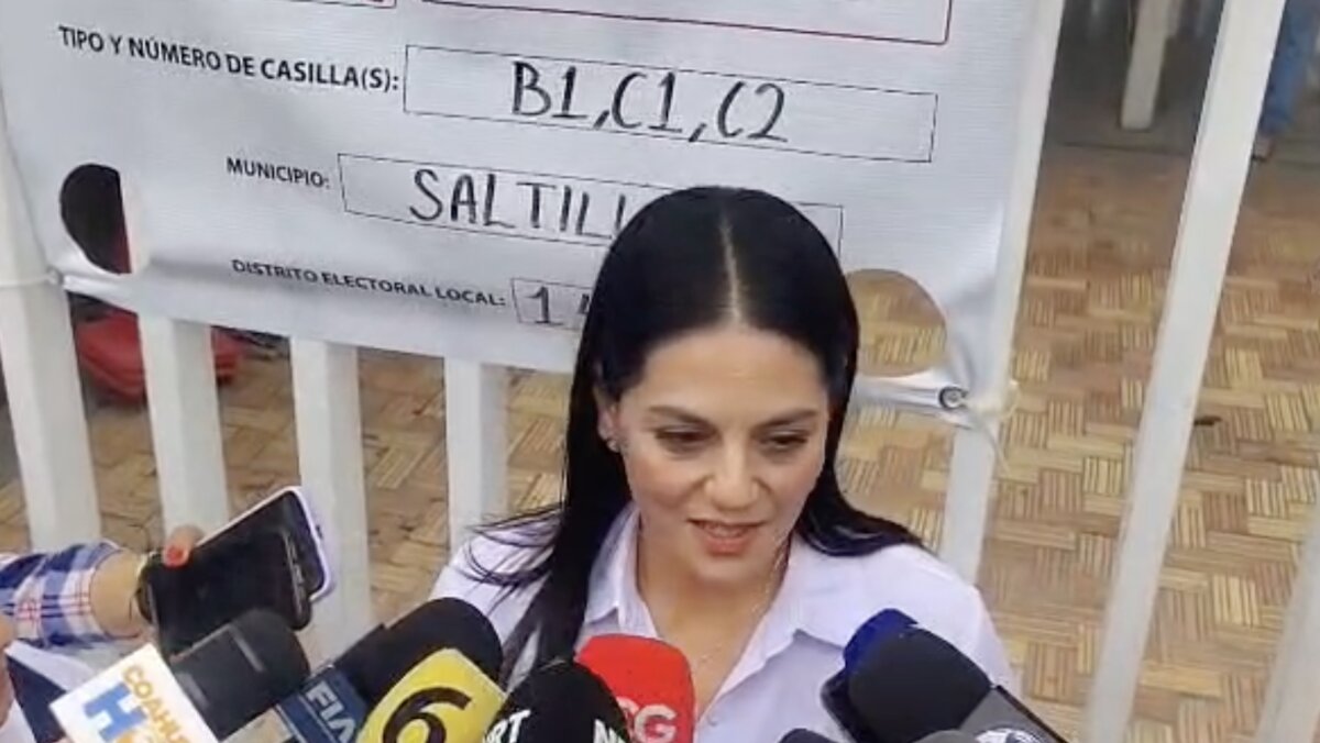 Elecciones en Coahuila transcurren con orden: Luz Elena Morales