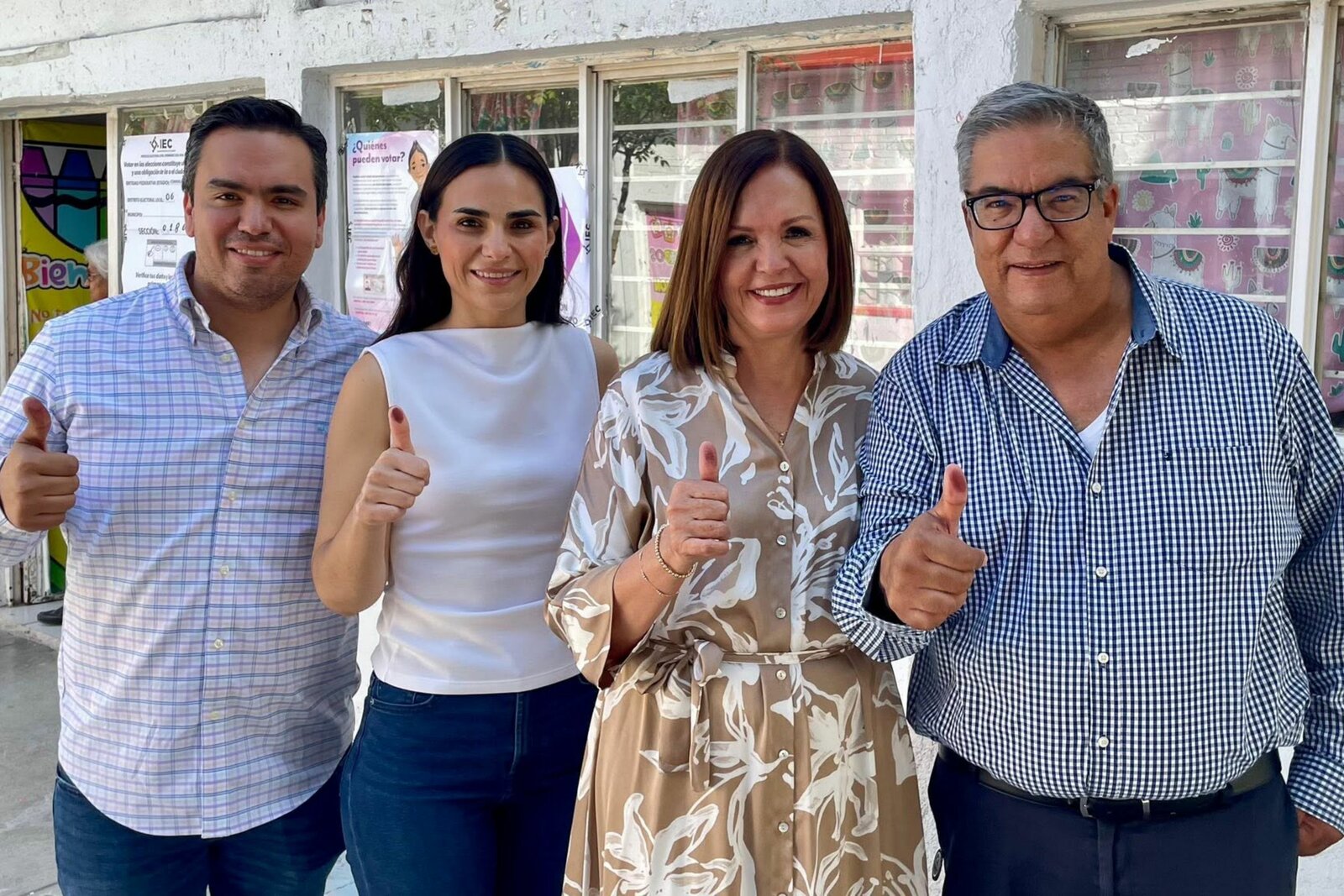 Sara Pérez Cantú participa en jornada electoral en Frontera, Coahuila