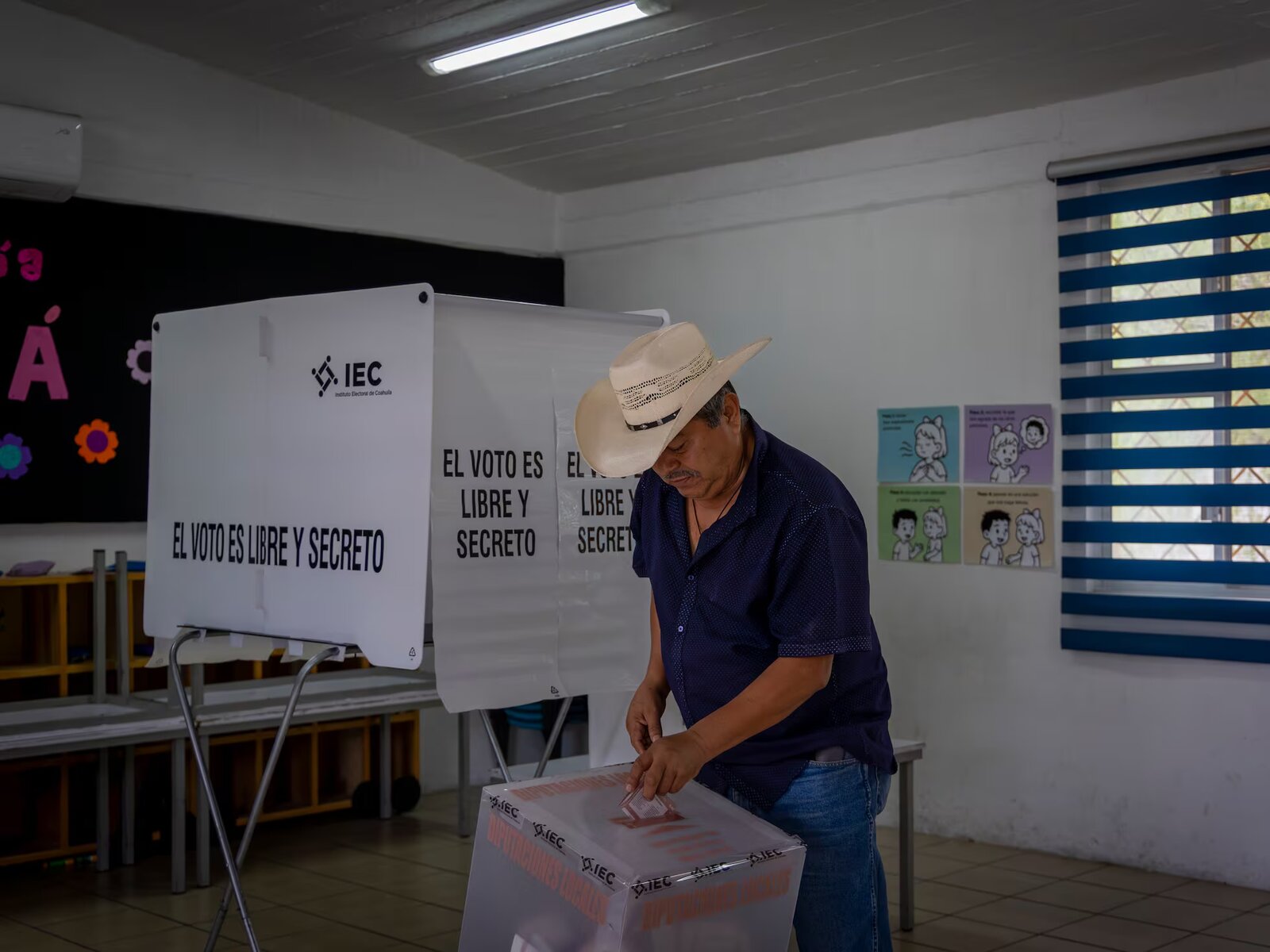 Entre baja participación y algunas denuncias elecciones en Coahuila