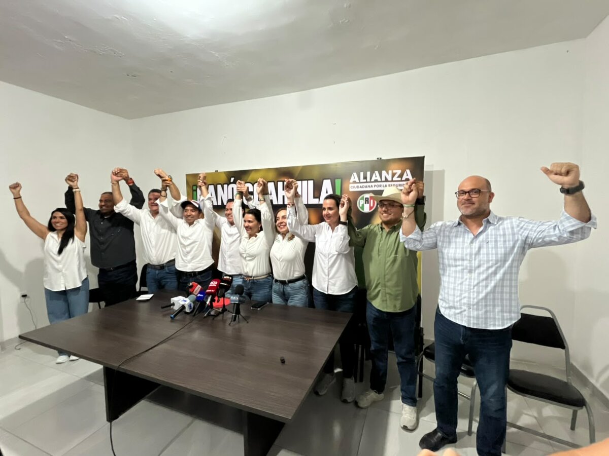 PRI se declara ganador en Monclova y asegura triunfo contundente de la Alianza Ciudadana por la Seguridad
