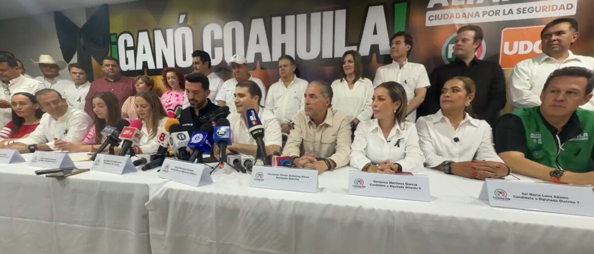 PRI descarta festejos en Torreón y atribuye resultados a la unidad y participación ciudadana