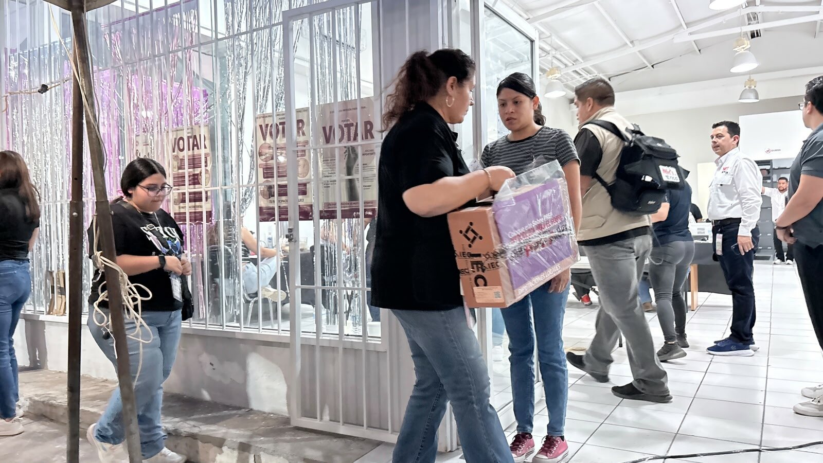IEC Monclova recibe paquetes electorales tras elección de este 7 de junio