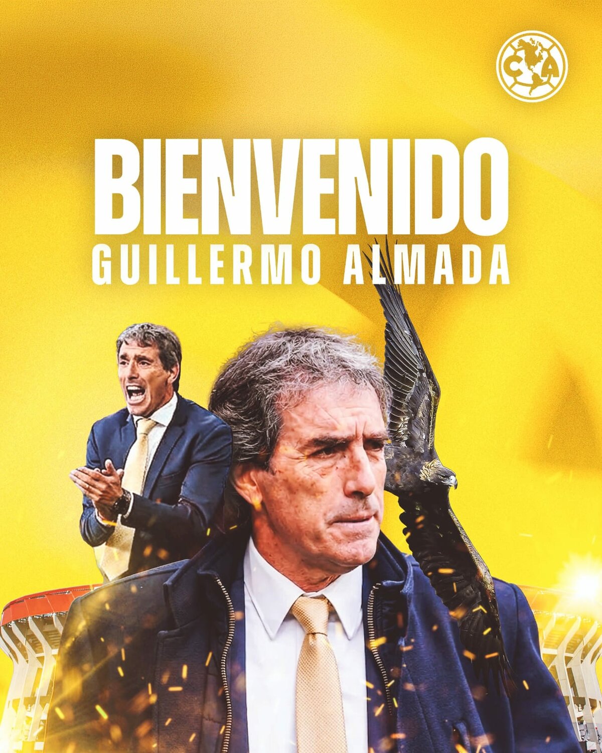 América hace oficial a Guillermo Almada como nuevo entrenador para el Apertura 2026