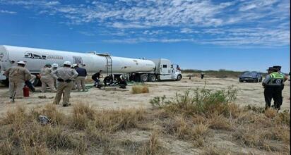 Aseguran 30 mil litros de diésel en operativo conjunto sobre la Torreón-Saltillo
