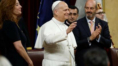Papa León XIV llama al diálogo y al multilateralismo en España