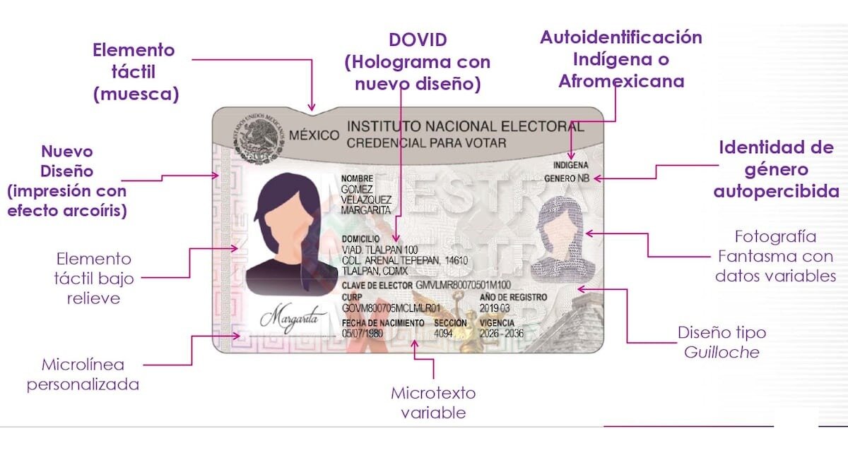 INE lanza nuevo modelo de Credencial para Votar con mayor seguridad