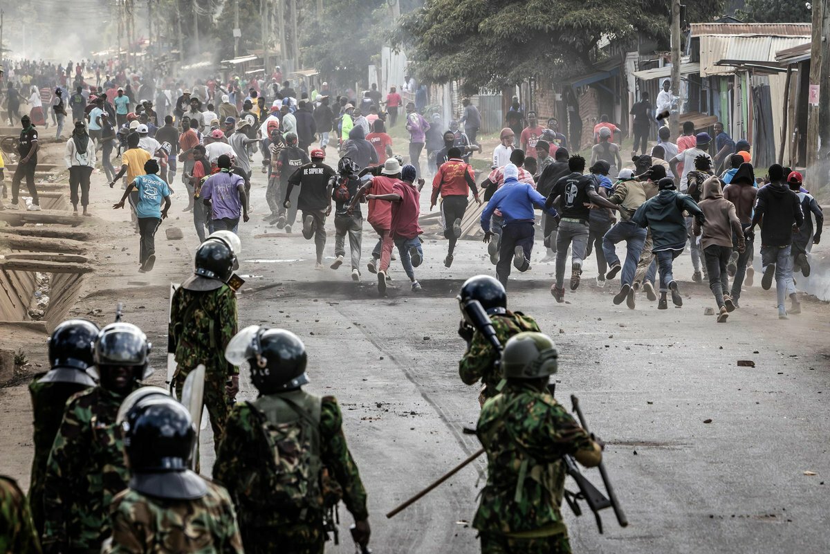 Disturbios en Kenia por centro de cuarentena de EU para ébola