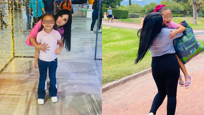 El dolor de una madre separada de su hija