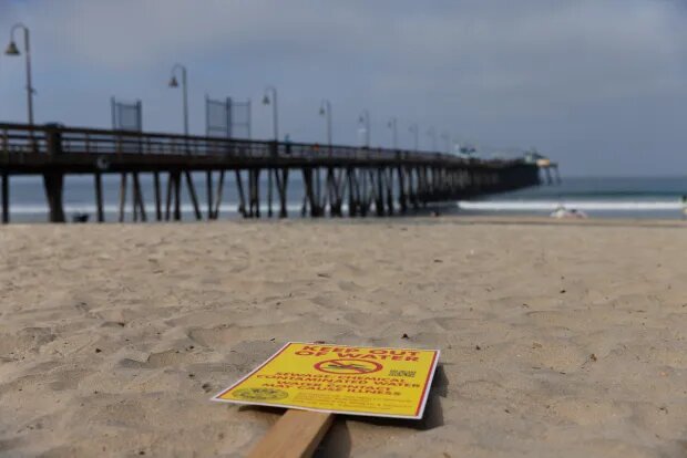 Playas de Imperial Beach cumplen mil días cerradas por contaminación