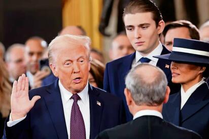 Barron Trump, hijo menor del presidente estadounidense Donald Trump, lanzó en Florida una marca de yerba mate orgánica que busca competir en el mercado
