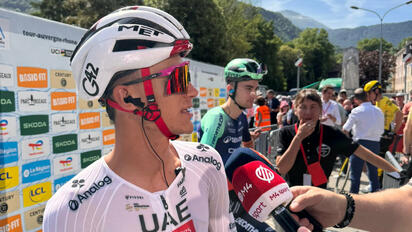 Isaac del Toro cae al puesto 16 del Tour Auvergne Rhone-Alpes