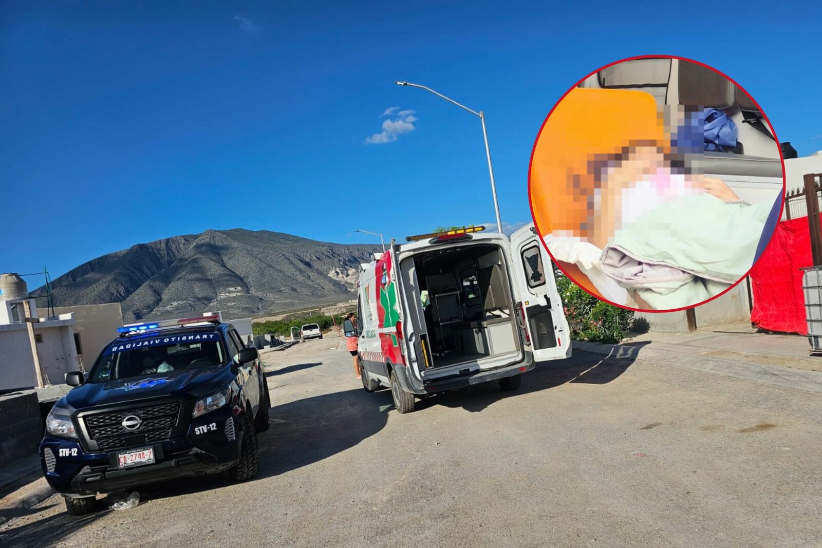 Policía recibe a bebé en vivienda de Castaños; madre no alcanzó a llegar al hospital