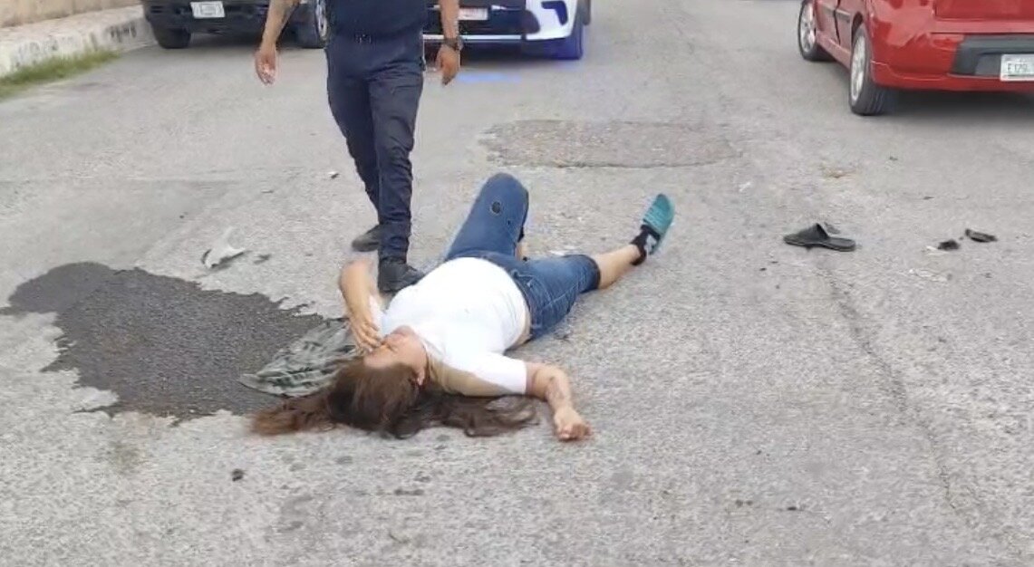 Accidente: El el percance participó una camioneta KIA conducida por José Manuel García Pérez.