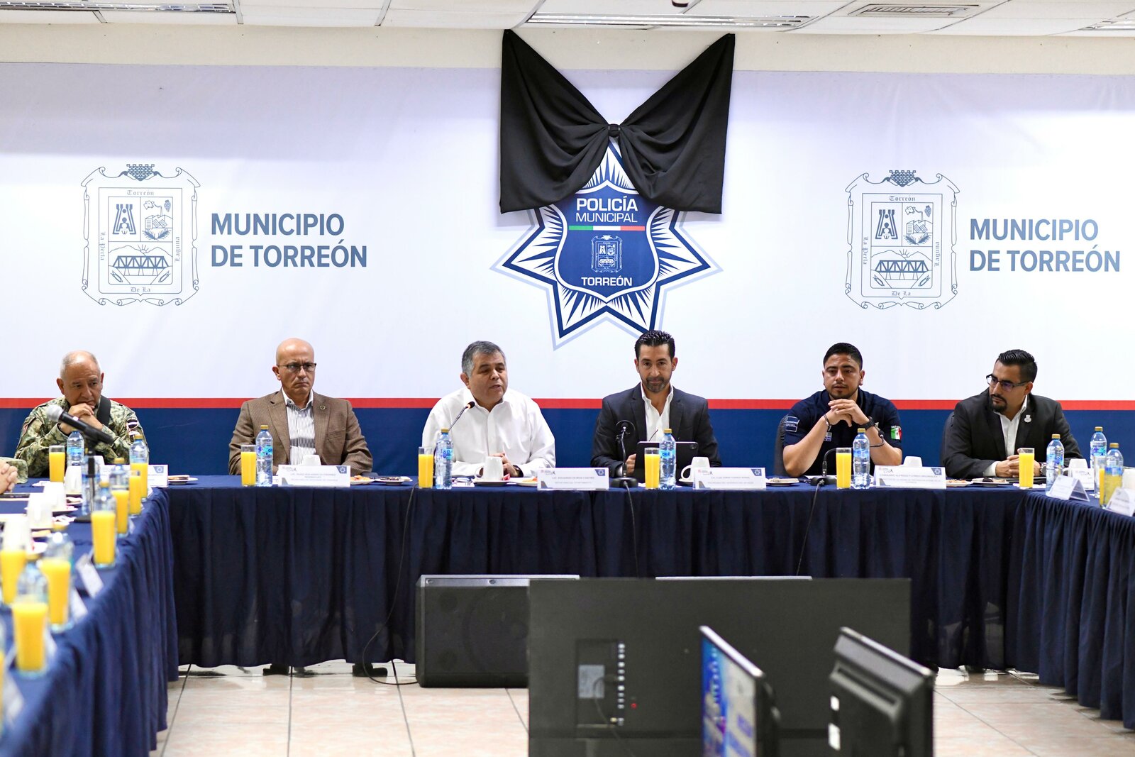 Dedican reunión de seguridad al legado y compromiso del alcalde Román Alberto Cepeda González