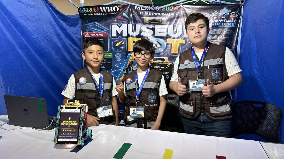 Mentes brillantes compiten en robótica regional
