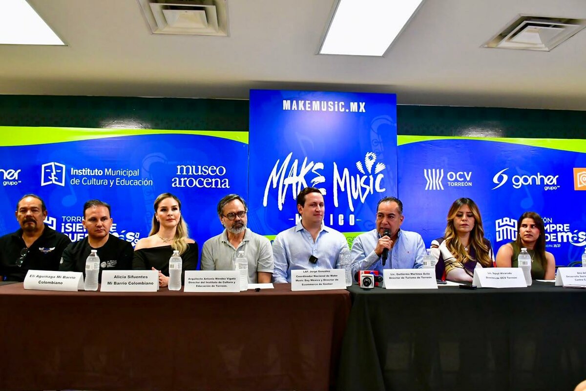 Torreón será sede del Make Music Day el próximo 21 de junio