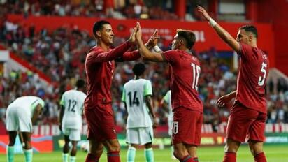 Portugal vence 2-1 a Nigeria en amistoso previo al Mundial