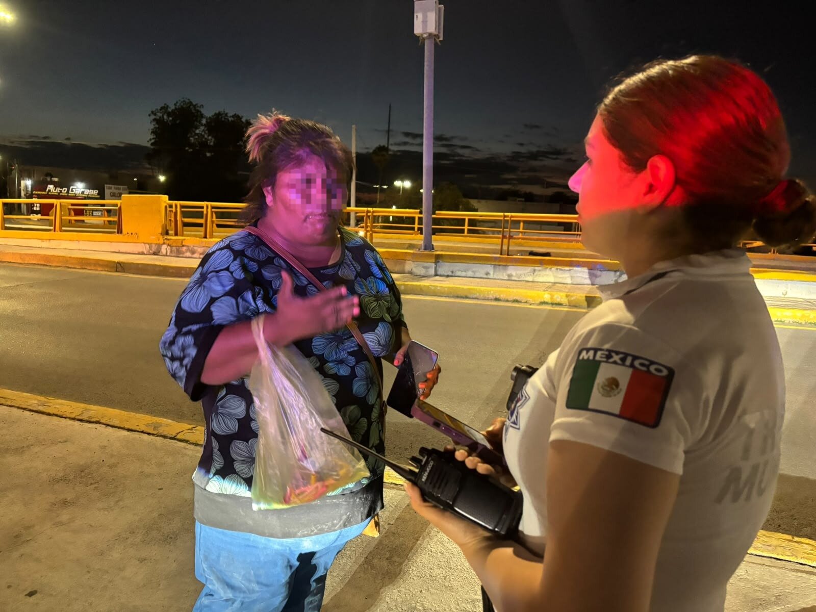 Mujer es atropellada y conductor escapa sin detenerse en el puente Calicanto