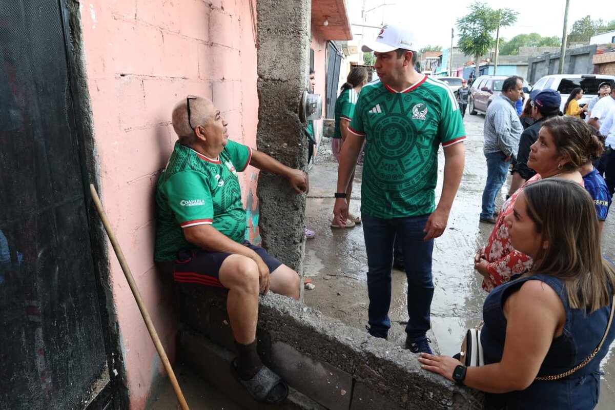 Atiende alcalde Javier Díaz colonias del surponiente por lluvias; no hay lesionados