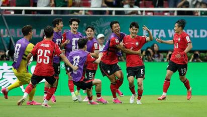 Corea del Sur vence 2-1 a Chequia en debut mundialista