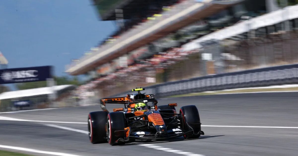 Lando Norris lidera segunda práctica del GP de España 2026
