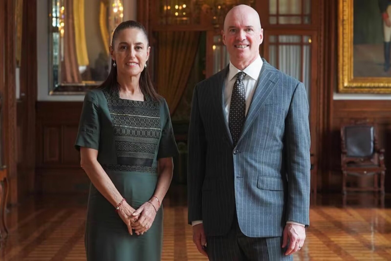 Sheinbaum se reúne con Ben Horowitz y destaca confianza económica en México