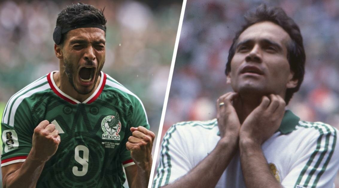 Raúl Jiménez y Fernando Quirarte: dos goles con homenaje en Mundiales