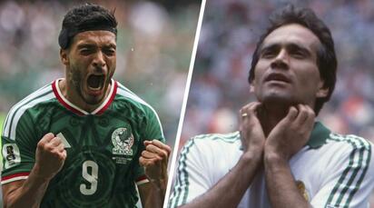 Raúl Jiménez y Fernando Quirarte: dos goles con homenaje en Mundiales