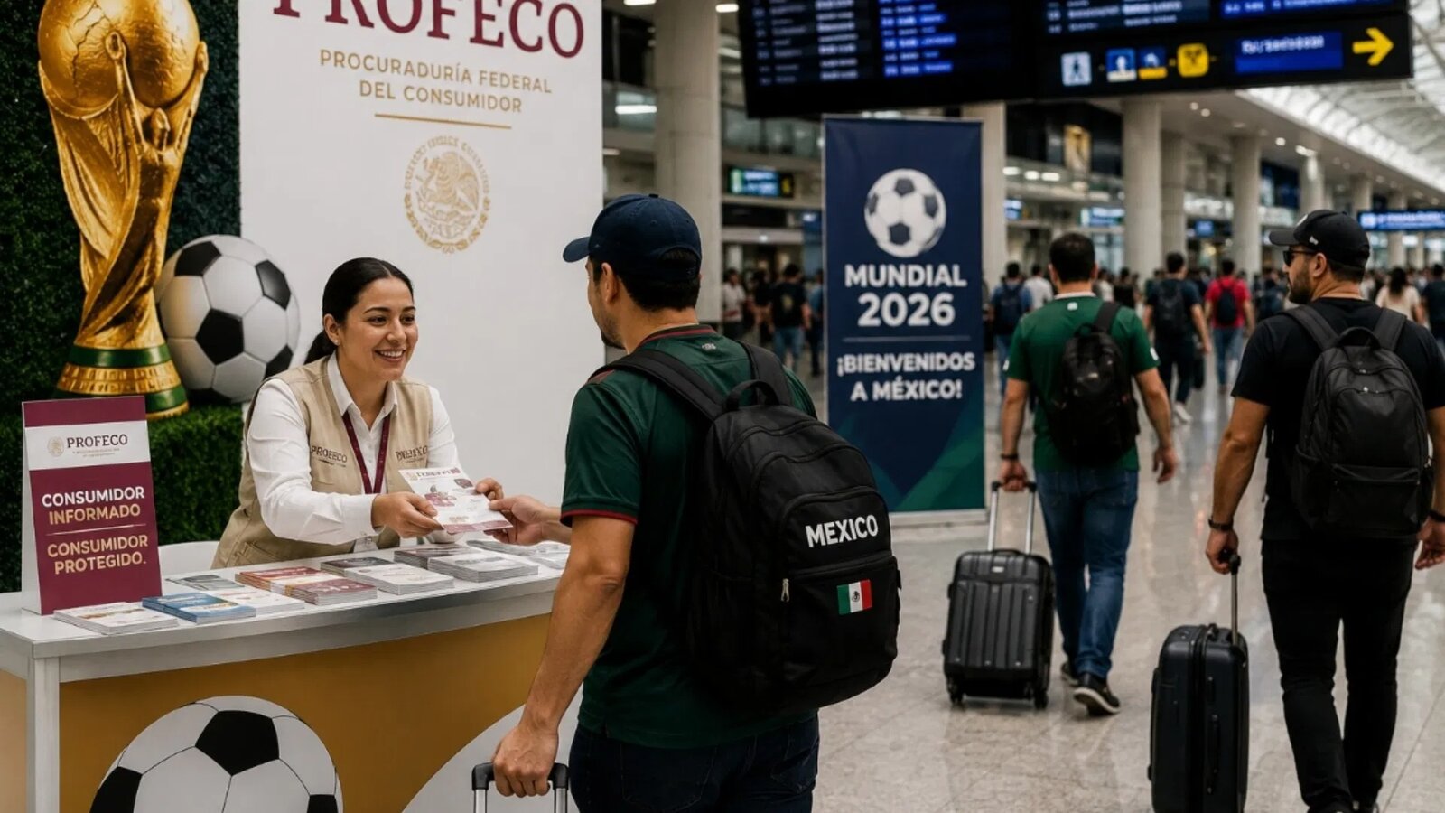 Profeco despliega módulos y brigadas en México para proteger a turistas
