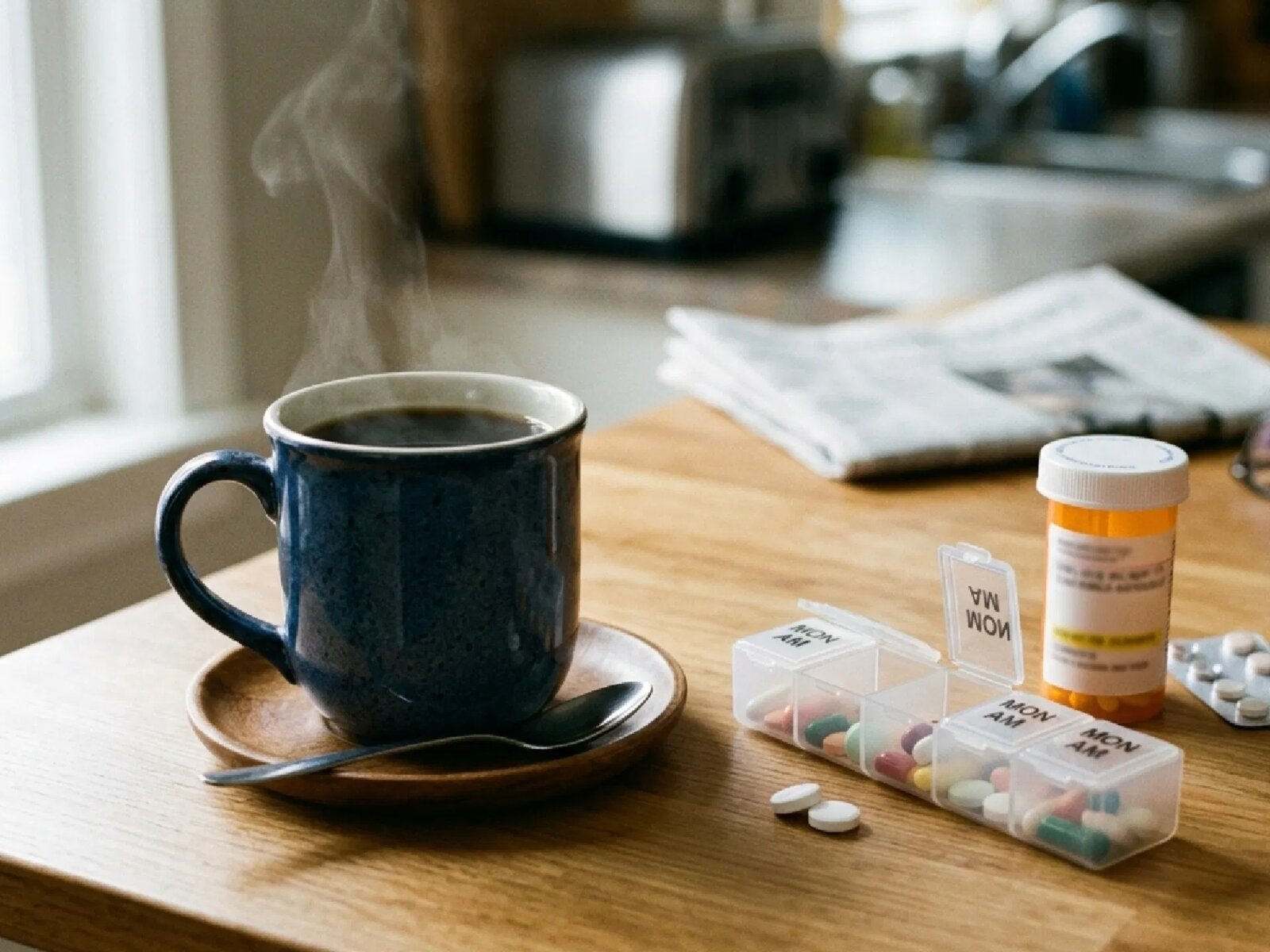 Medicamentos que pueden perder su efecto si los tomas con café