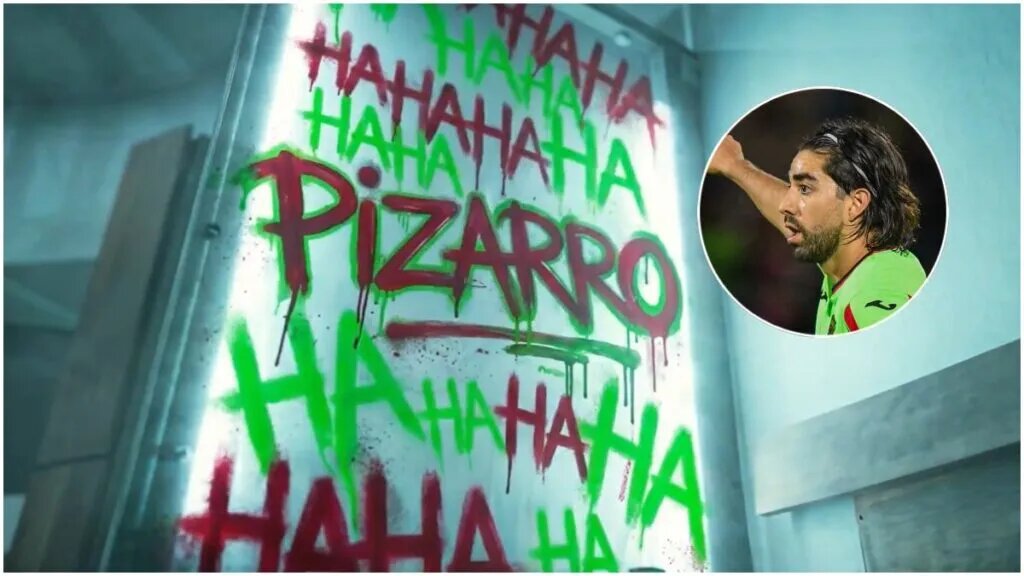 Tuzos anuncian a Pizarro con video inspirado en el Joker