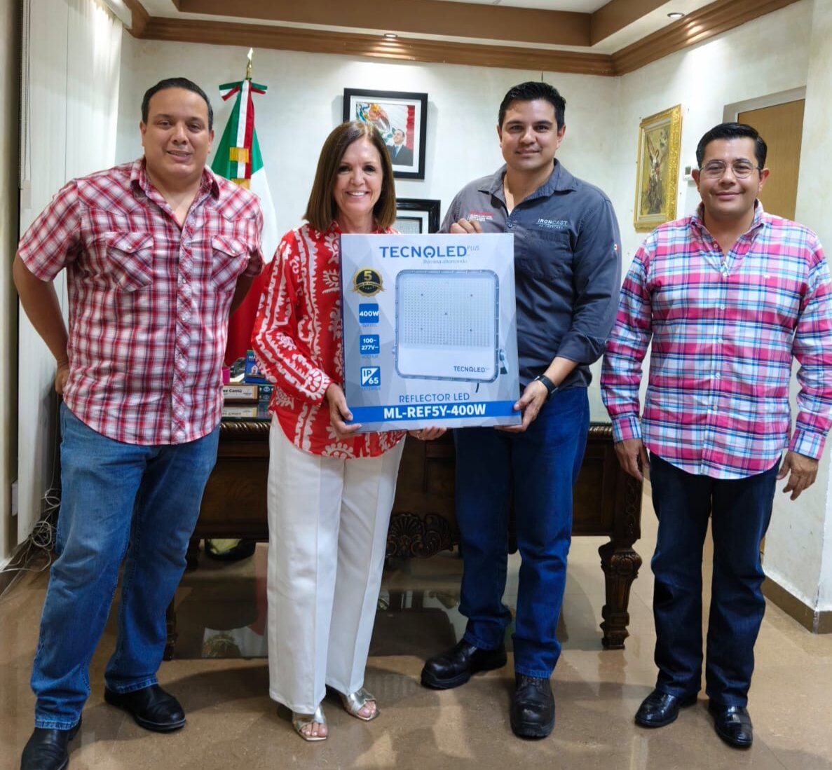 Sari Pérez e Iron Cast modernizan la iluminación en el CEFARE