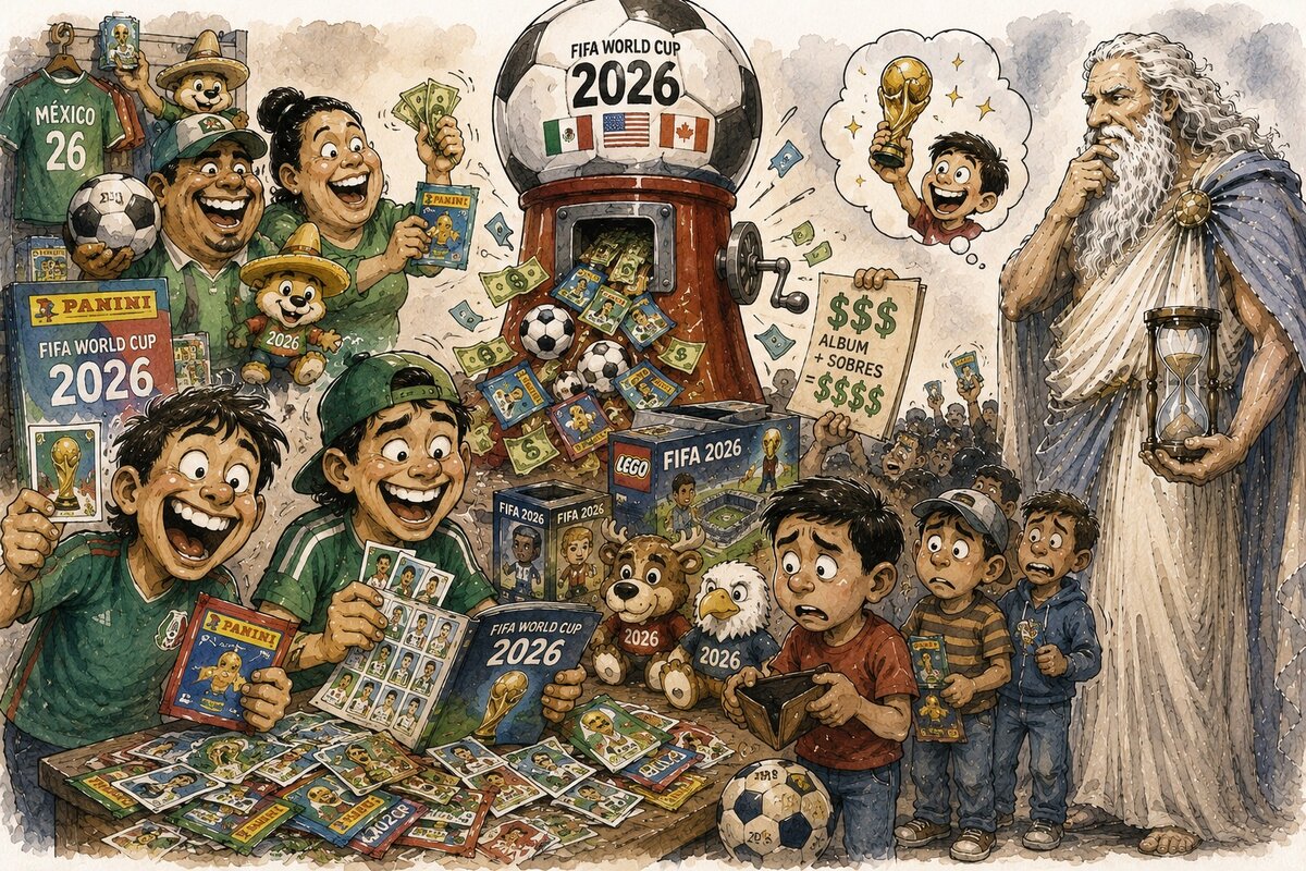 Caricatura editorial... Cazadores de estampas