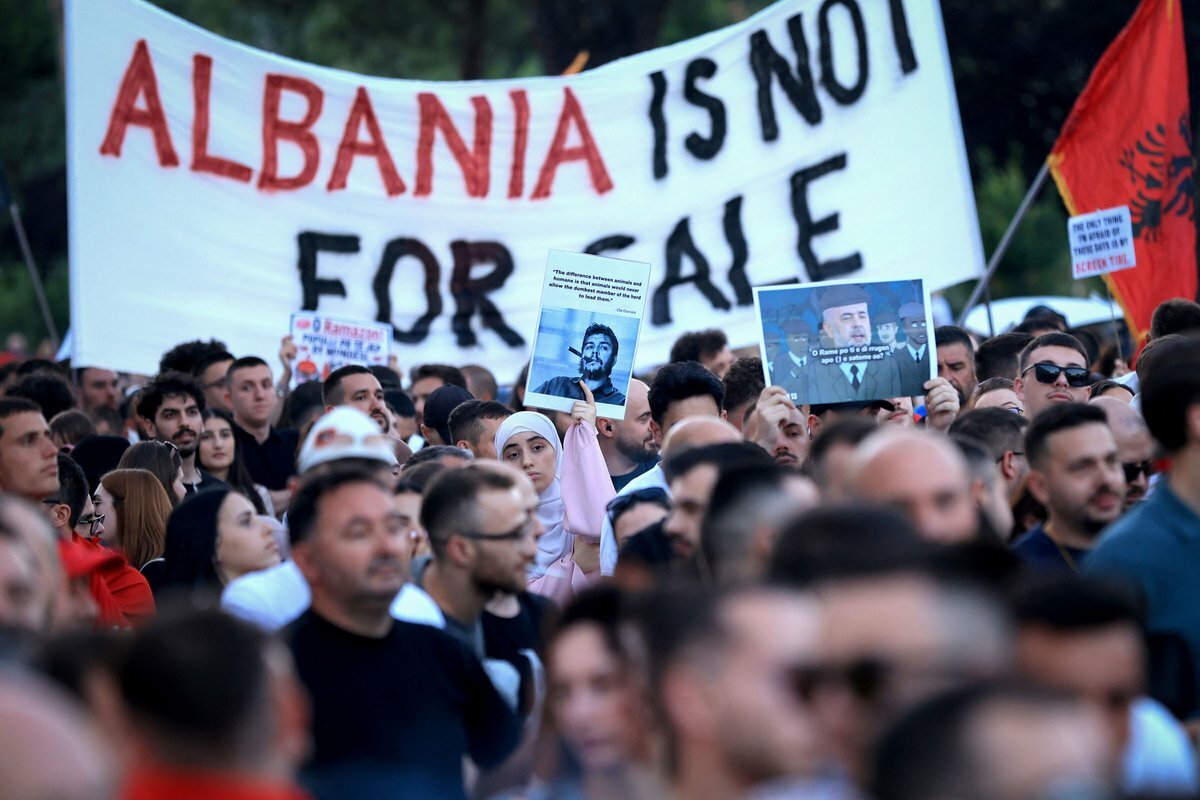 Protestas en Albania contra complejo turístico vinculado a Kushner
