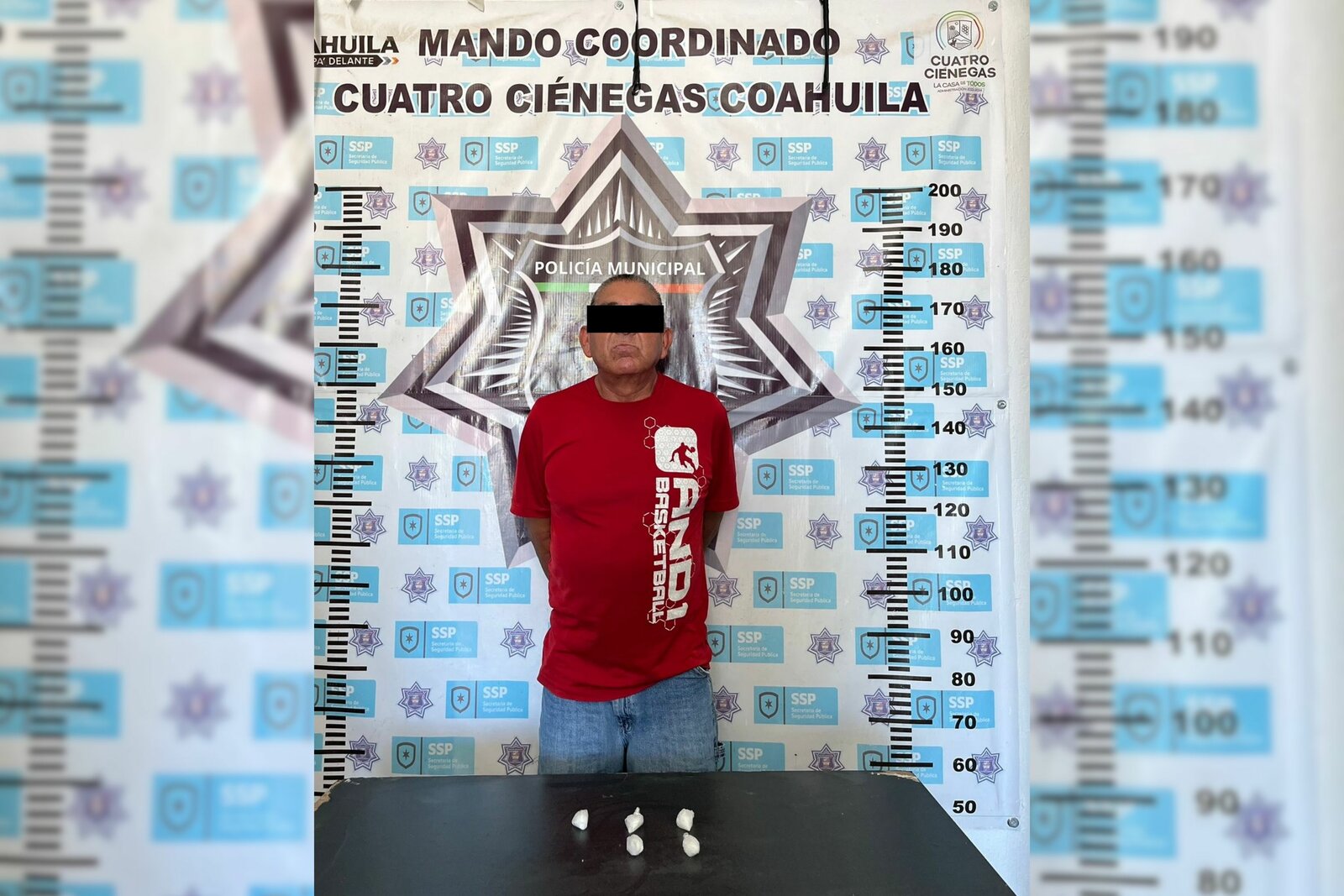 Cae presunto narcomenudista con dosis de cristal en Cuatro Ciénegas