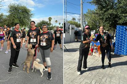 Corren por una causa: apoyar a perritos rescatados
