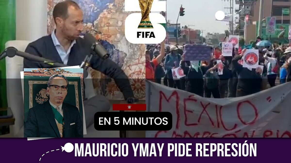 Exigen cancelar a Mauricio Ymay tras sugerir represión a colectivos