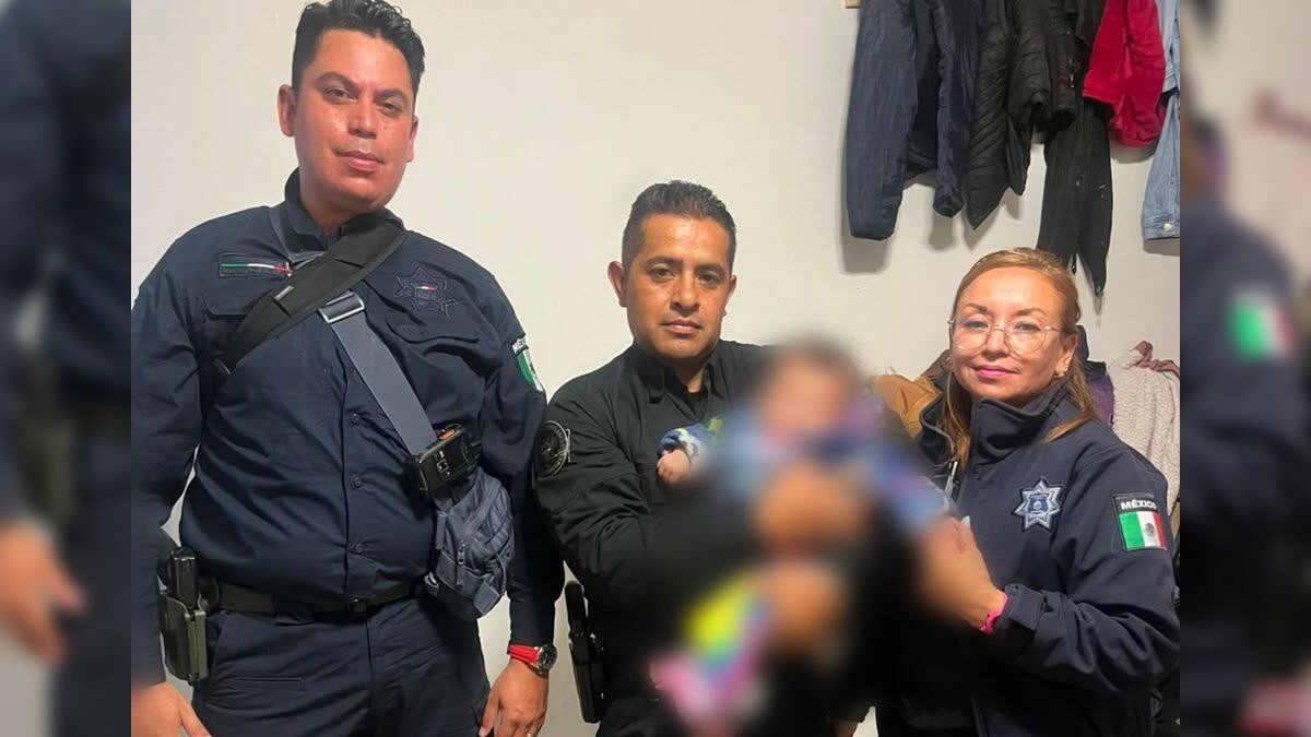 Rescatan a bebé abandonada en colonia El Parque