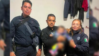 Rescatan a bebé abandonada en colonia El Parque