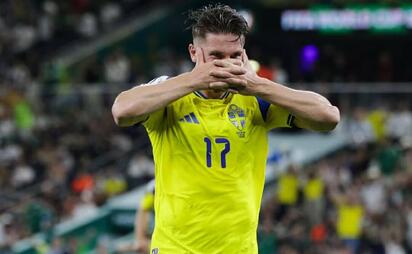 Suecia firma contundente victoria ante Túnez en el Estadio Monterrey
