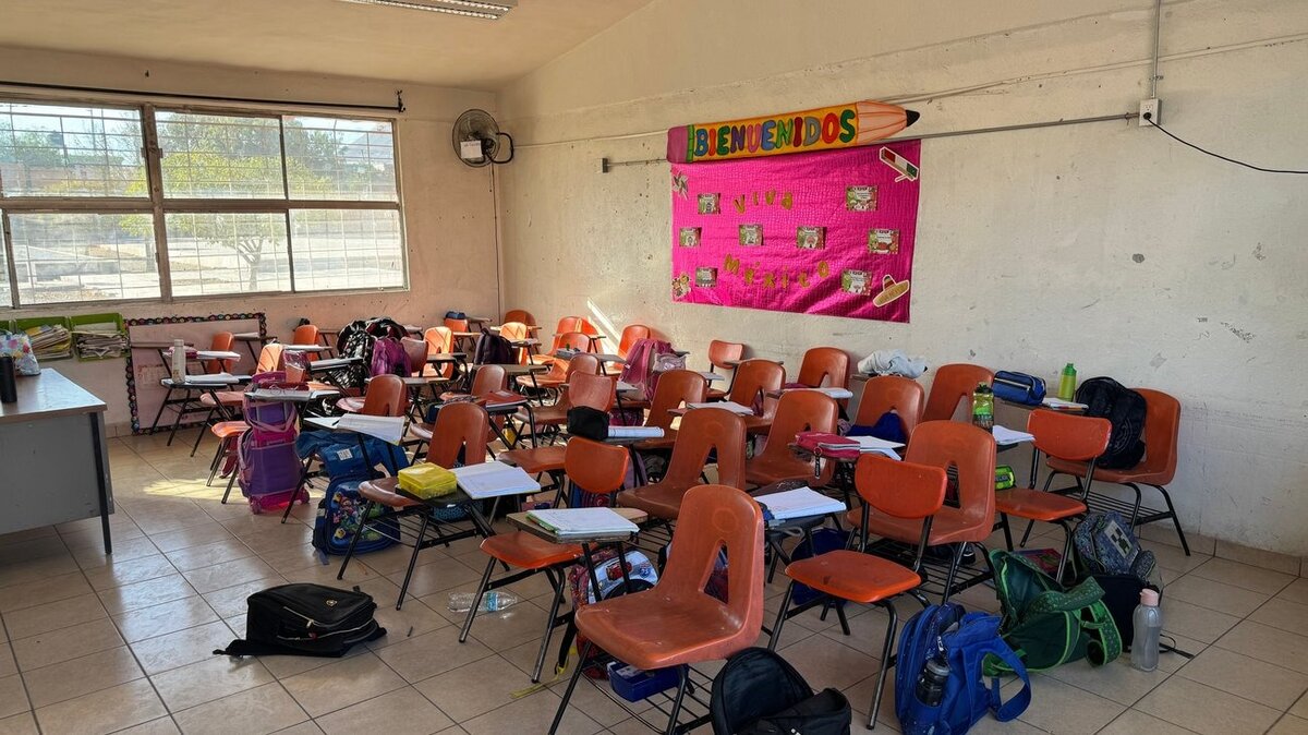 Lluvias obligan a suspender clases en escuelas de nivel básico