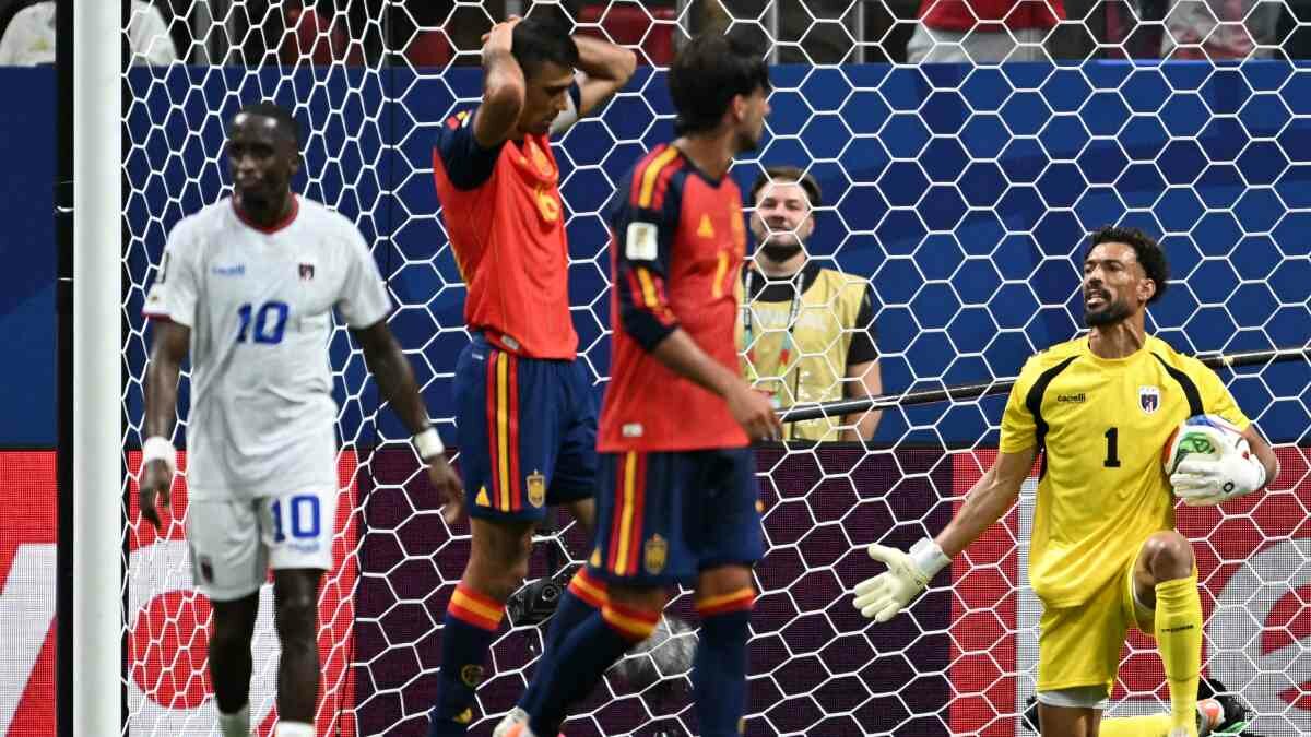 España empata con Cabo Verde en su debut mundialista