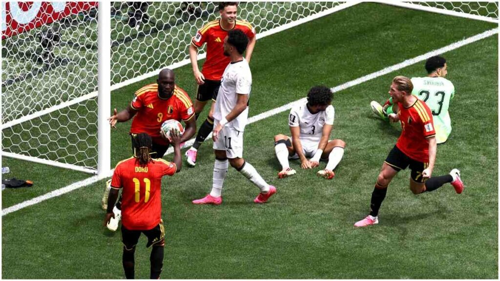 1-1 Bélgica y Egipto empatan en un buen partido