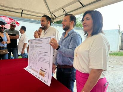 Arranca Monclova pavimentación de calle Emiliano Zapata en la colonia Veteranos de la Revolución