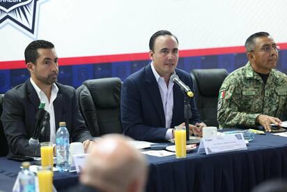 Reiteramos toda nuestra voluntad y trabajo en equipo para seguir fortaleciendo la seguridad de Torreón: Manolo