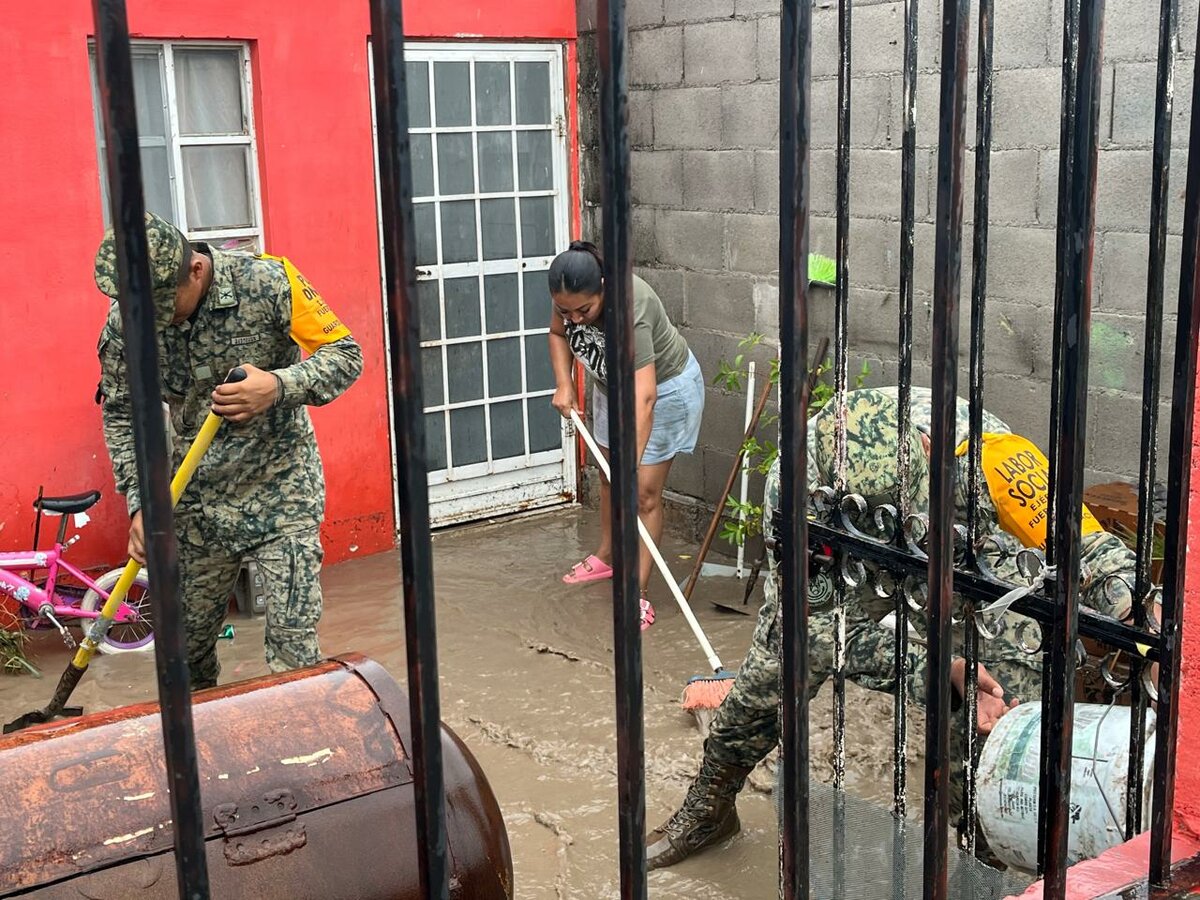 Activan Plan DN-lll-E: Inundaciones, evacuaciones y rescates Inundaciones, evacuaciones y remarcaron una jornada extraordinaria en Monclova y Frontera.