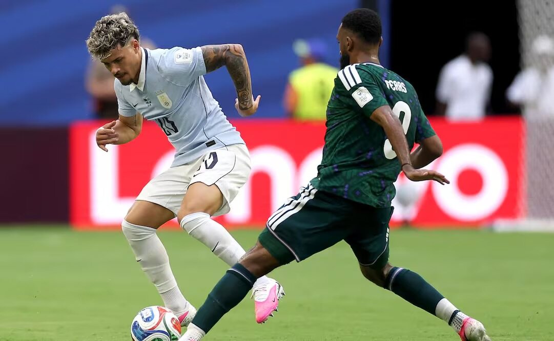 1-1 Uruguay rescata el empate ante Arabia Saudí 