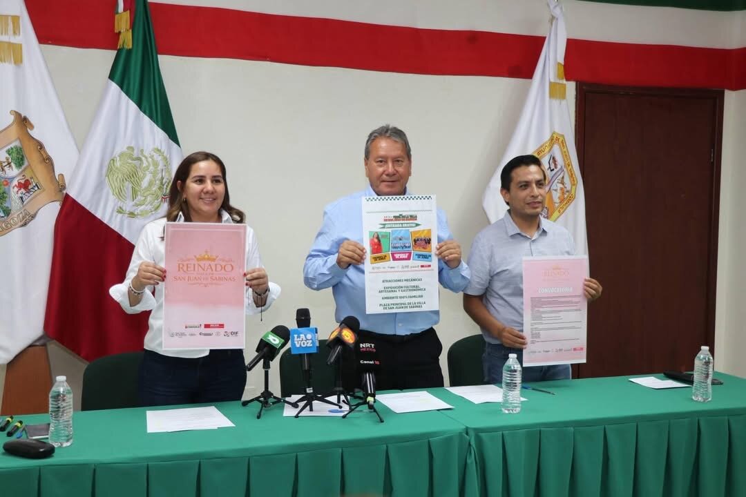 Presenta Óscar Ríos cartelera artística y convocatoria para el Reinado de la Feria de la Villa 2026