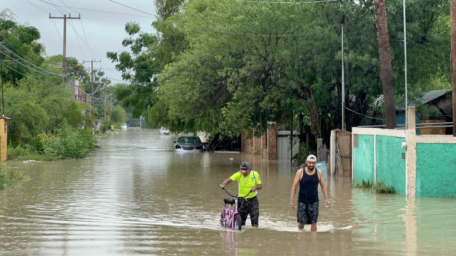 Piedras Negras amaneció bajo el agua tras intensas lluvias