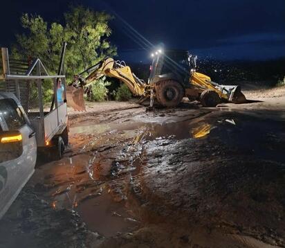 Las consecuencias de esta situación se reflejan en 2 municipios y en al menos 29 colonias. Las intensas lluvias registradas durante la noche del lunes